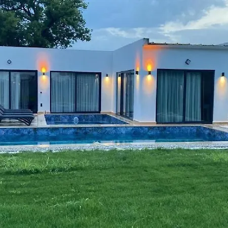 Villa Grape In Large Pool, Jacuzzi, Private Fethiye